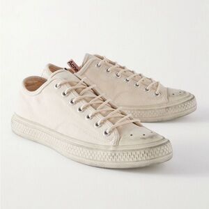 Acne Studios Women Canvas Low Top Sneakers size 39 / 9